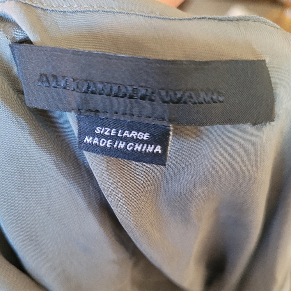 Alexander Wang Silver Women's Blouse - Picture 4 of 4